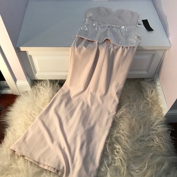 Aidan Mattox Strapless Full-Length Evening Dress - Picture 8 of 8